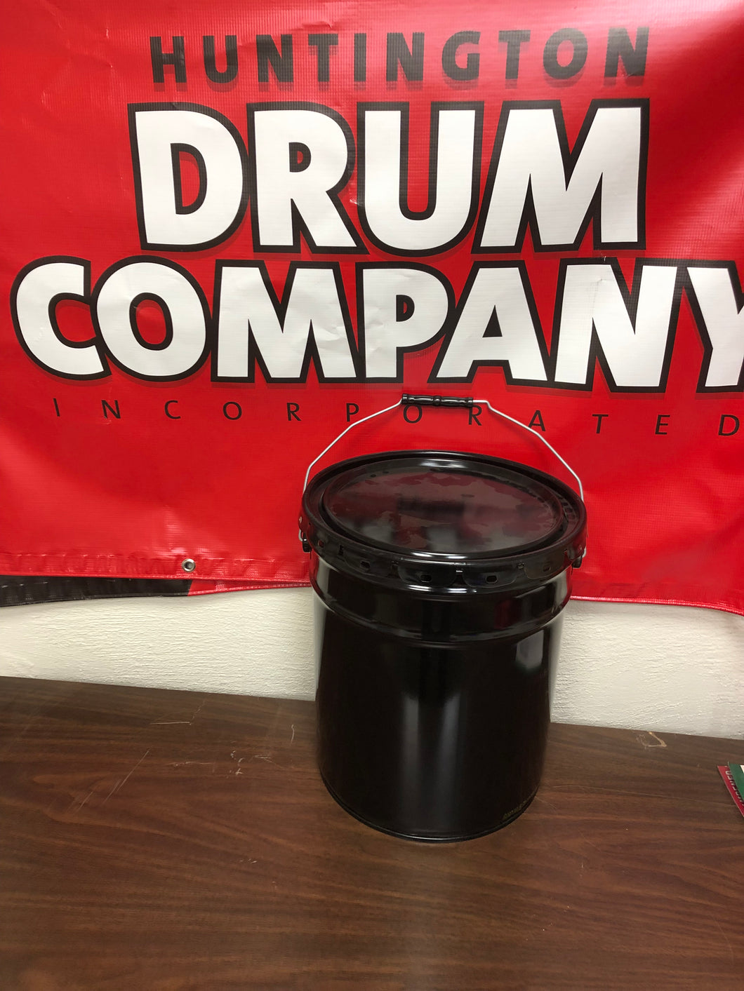 5 gallon open top steel bucket, rated for all packaging groups
