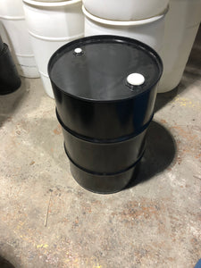 30 Gallon Closed Top Carbon Steel Drum, rated, new